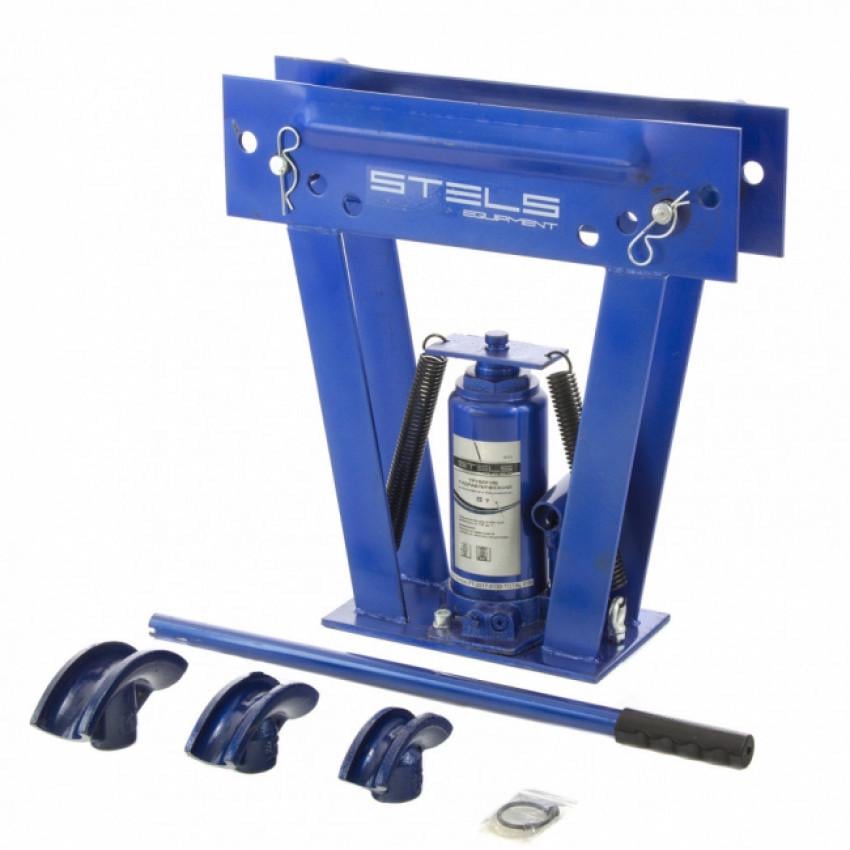 Трубогиб гидравлический Stels 1/2"-1" 8 т в комплекте с пуансонами (18114)