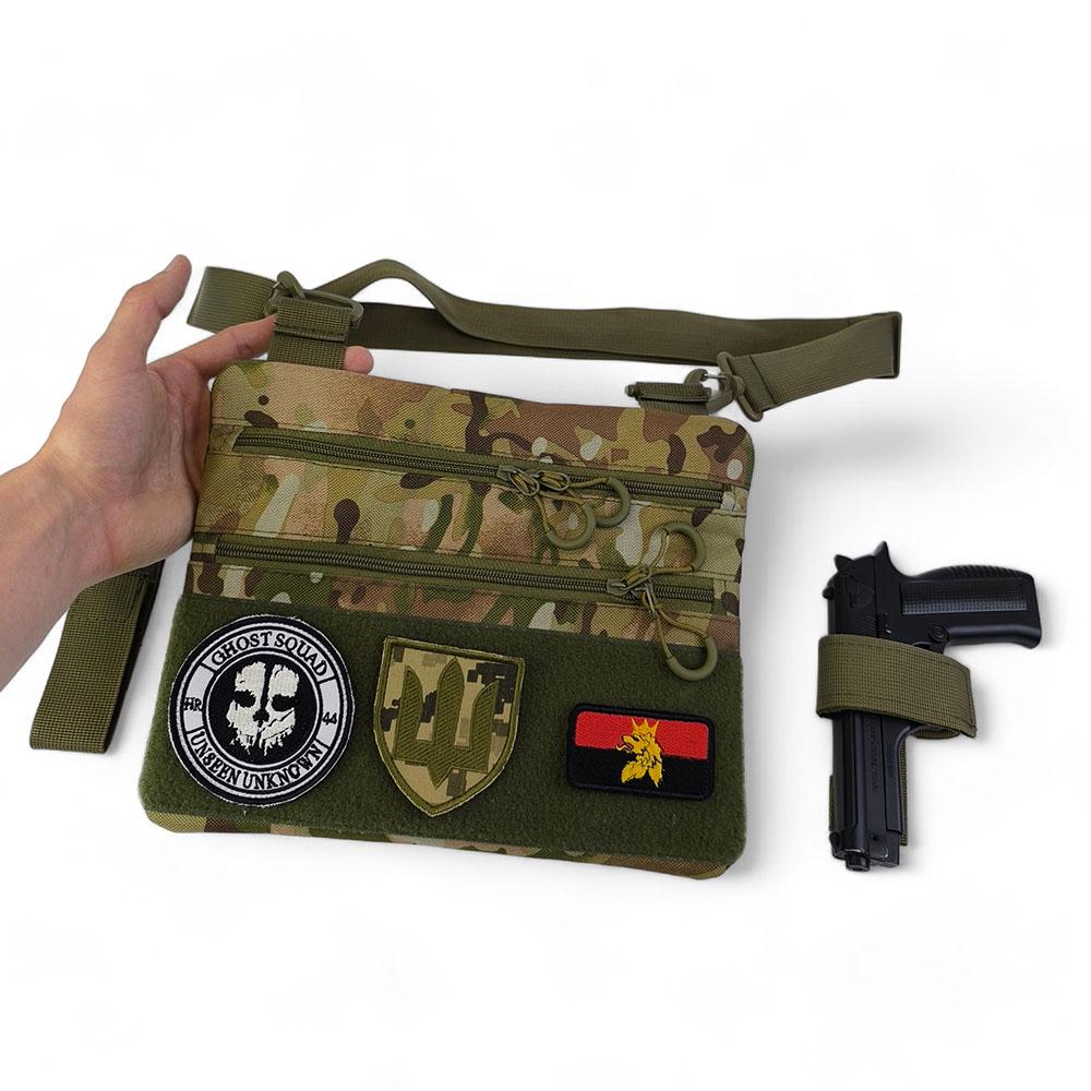 Сумка мужская нагрудная военная (521254) - фото 40 Сумка мужская нагрудная военная (521254) - фото 40