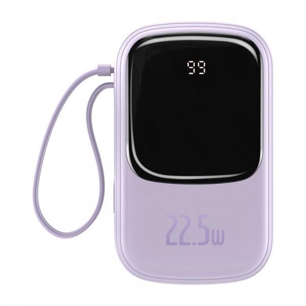 Повербанк Baseus Qpow PPQD-I05 20000 mAh 22,5 Вт USB Type-C Фиолетовый (1794381670)