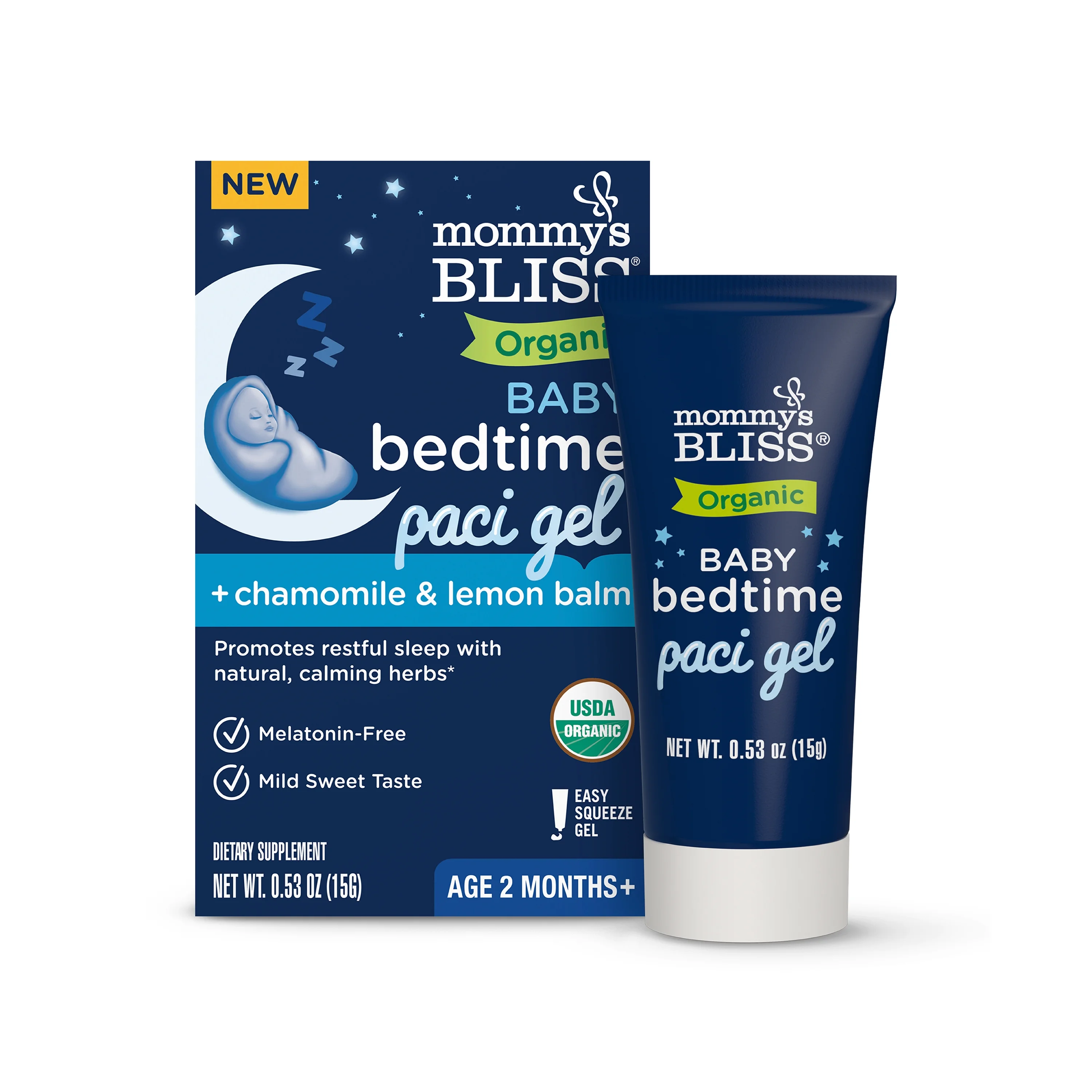 Гель детский Mommy's Bliss перед сном от 2 мес. 15 г (27456734)
