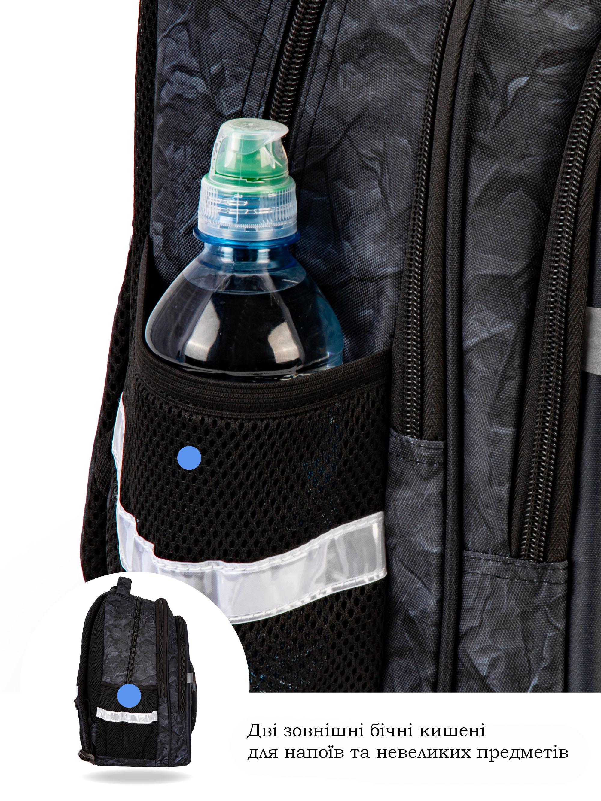 Шкільний рюкзак для хлопчика School Standard М'яч ортопедичний для першокласника 38х30х18 см (150-22) - фото 8