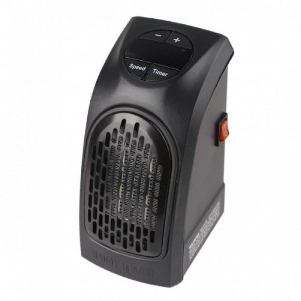 Тепловентилятор Handy Heater 400W керамический 2 режима Black - фото 3