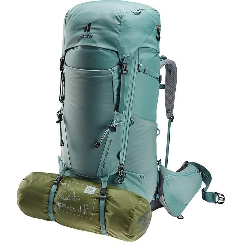 Туристичний рюкзак Deuter Aircontact Core 55+10 л SL Jade-Graphite (3350422 2444) - фото 12