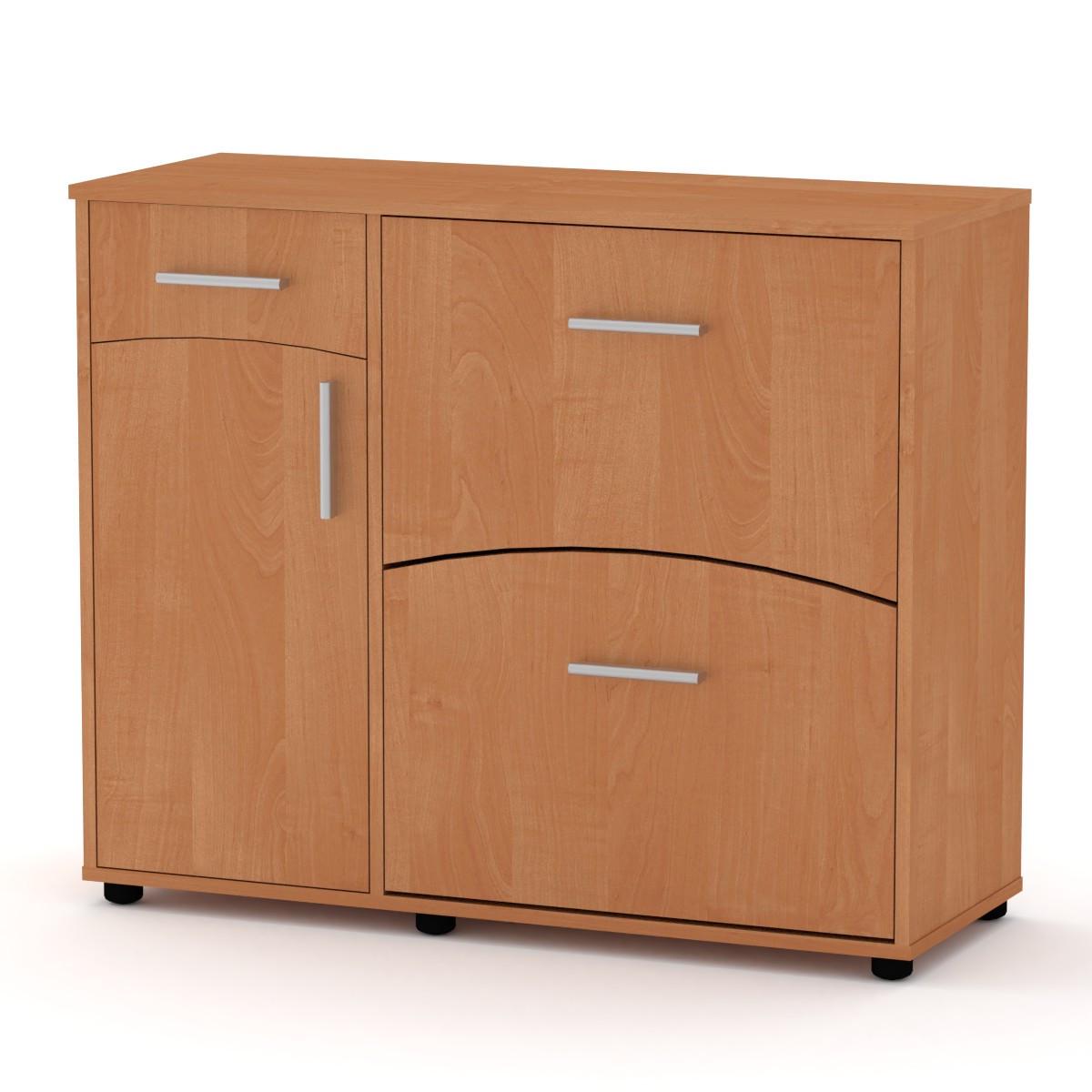 Тумба под обувь Компанит SC-5 99х38х82 см Ольха (28443095)