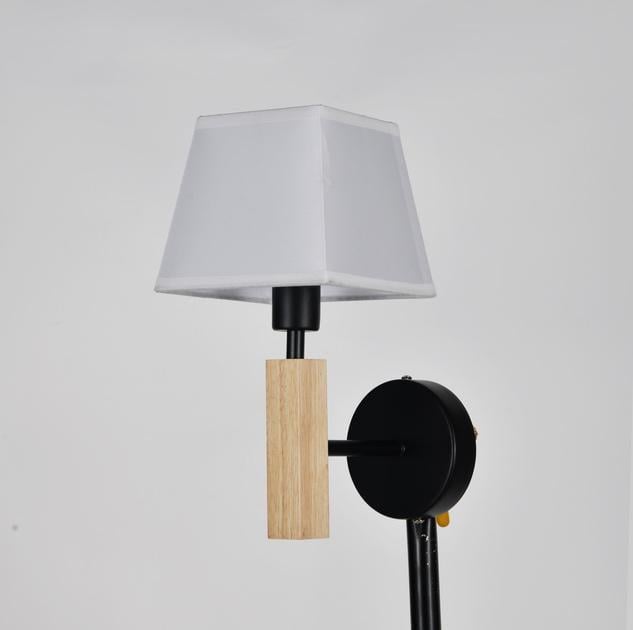 Бра настінне Valeso Класика одинарне Е27 IP20 V15-1B BK Чорний (28689765)