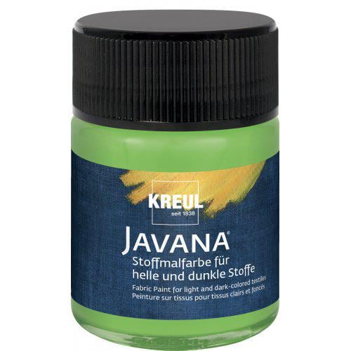 Краска по ткани Kreul Javana Opak баночка 50 мл Зеленая-яркая (KR-91960)