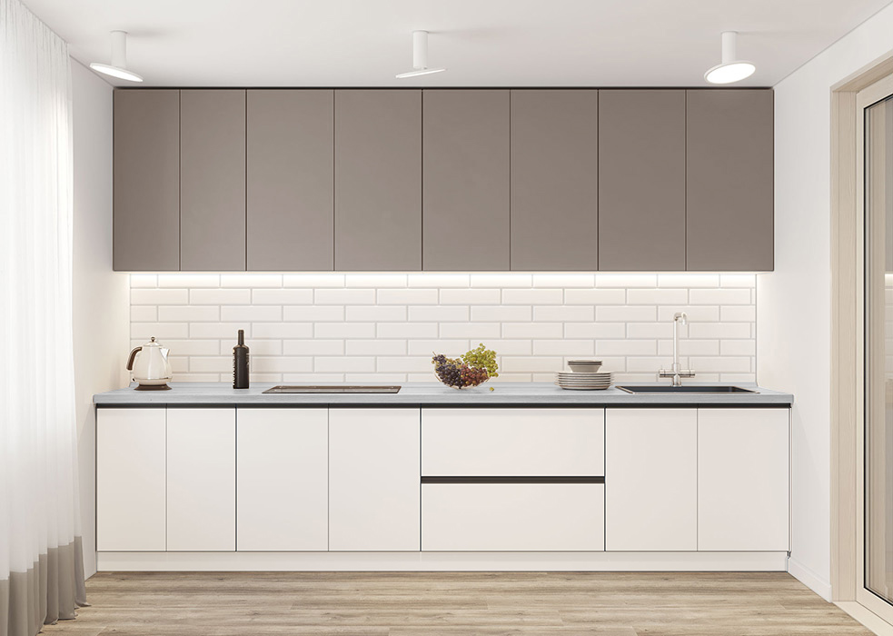 Кухня модульная Sophie Белый/Серый (000-001-1007)