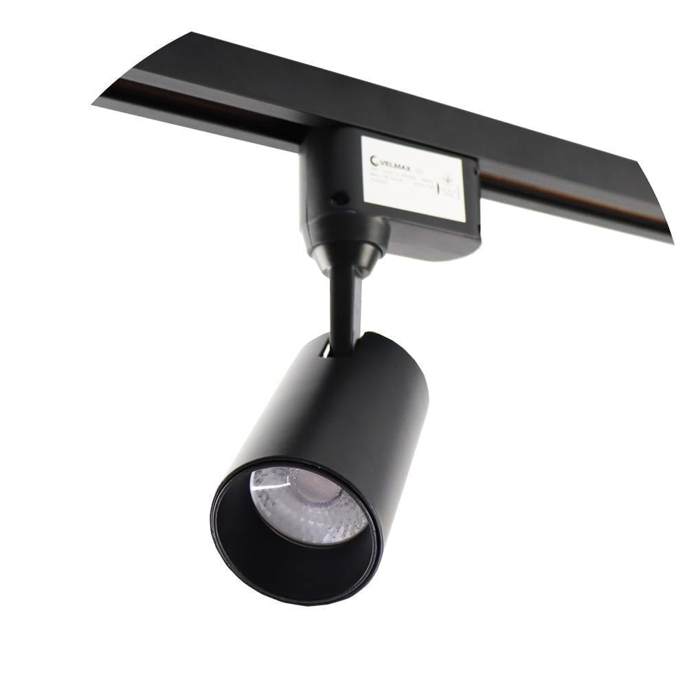 LED-світильник трековий Velmax V-TRL 25W 2300 Lm 6500K 220V Чорний (28688362)
