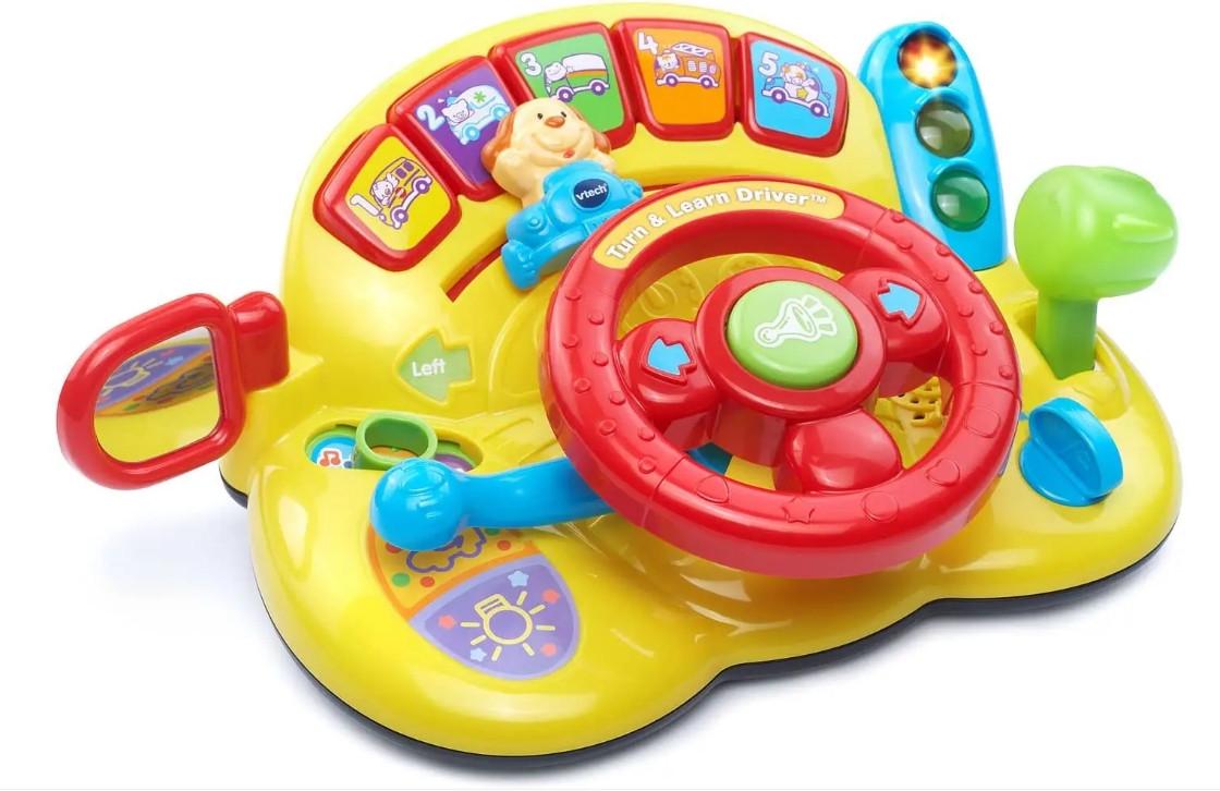 Кермо музичне Vtech Turn and Learn Driver - фото 2 Кермо музичне Vtech Turn and Learn Driver - фото 2