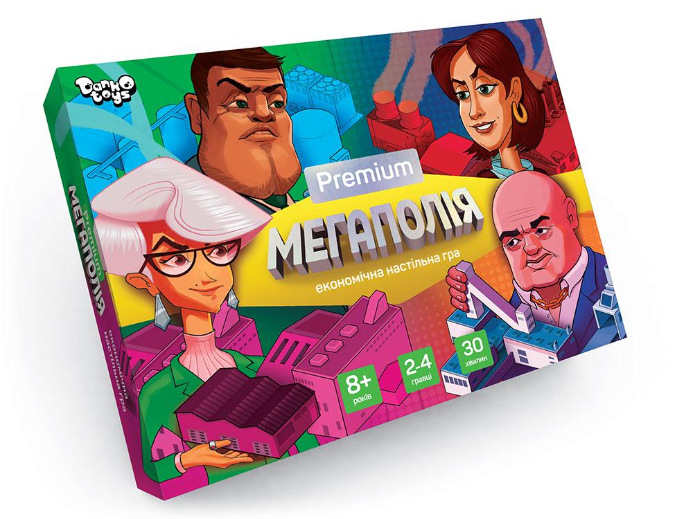 Настільна гра розважальна Danko Toys Мегаполія premium g-mp-01-01u (MTT-144468)