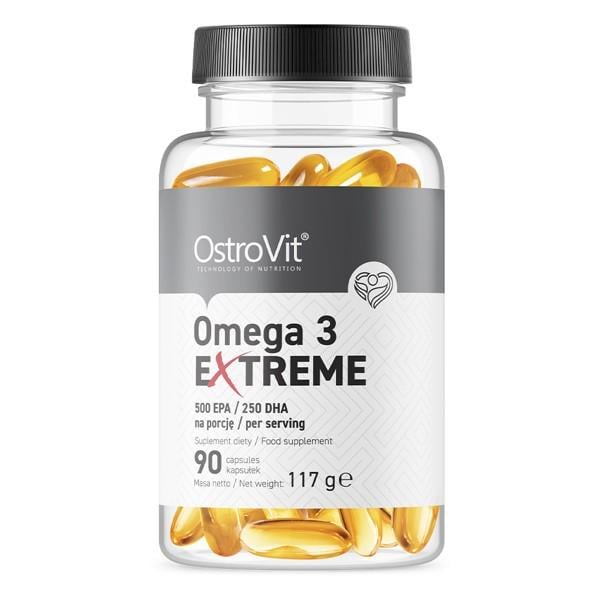 Омега для спорта OstroVit Omega 3 Extreme 90 Caps