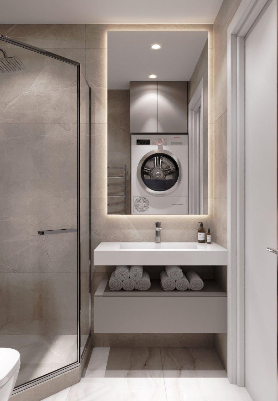 Зеркало прямоугольное с подсветкой XL 80х160 см (10010XL-80160stW)