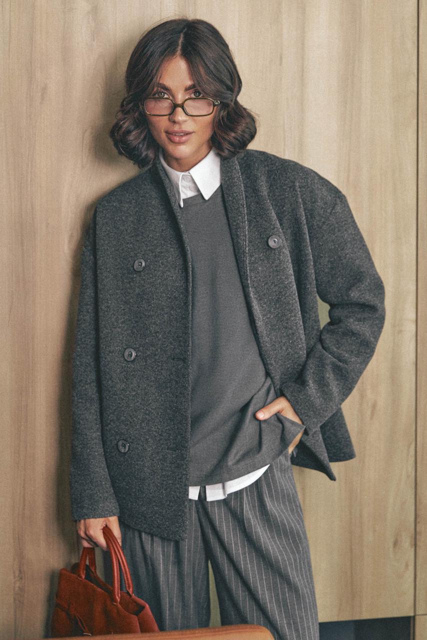 Пальто женское Seventeen S-M Графитовый (2500677768) Пальто женское Seventeen S-M Графитовый (2500677768)