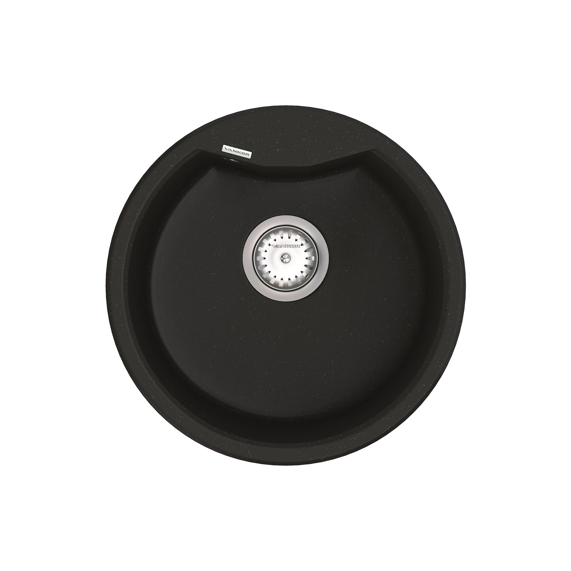 Мойка для кухни Vankor Vena VMR 01.48 + сифон Vankor Black (74905)