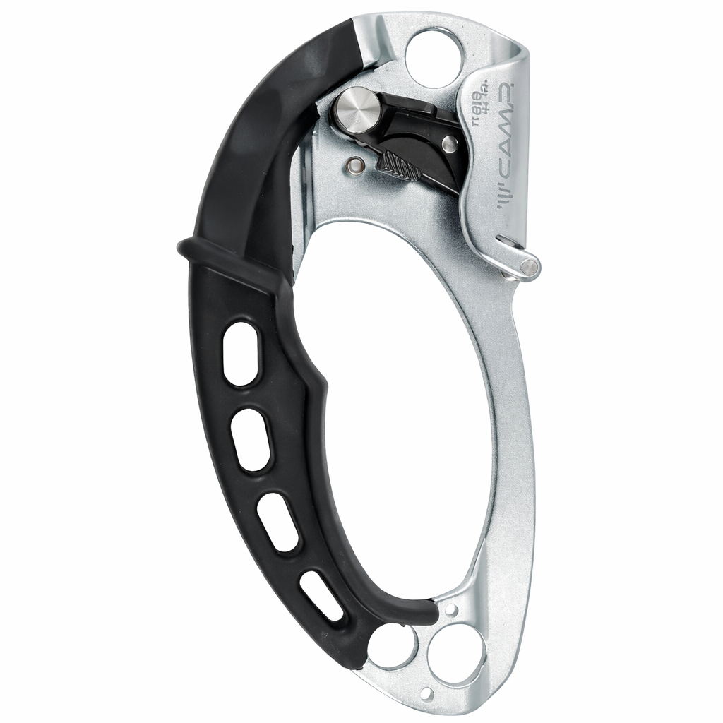 Зажим для подъема по веревке CAMP Turbohand Left с роликом Grey (31559929)