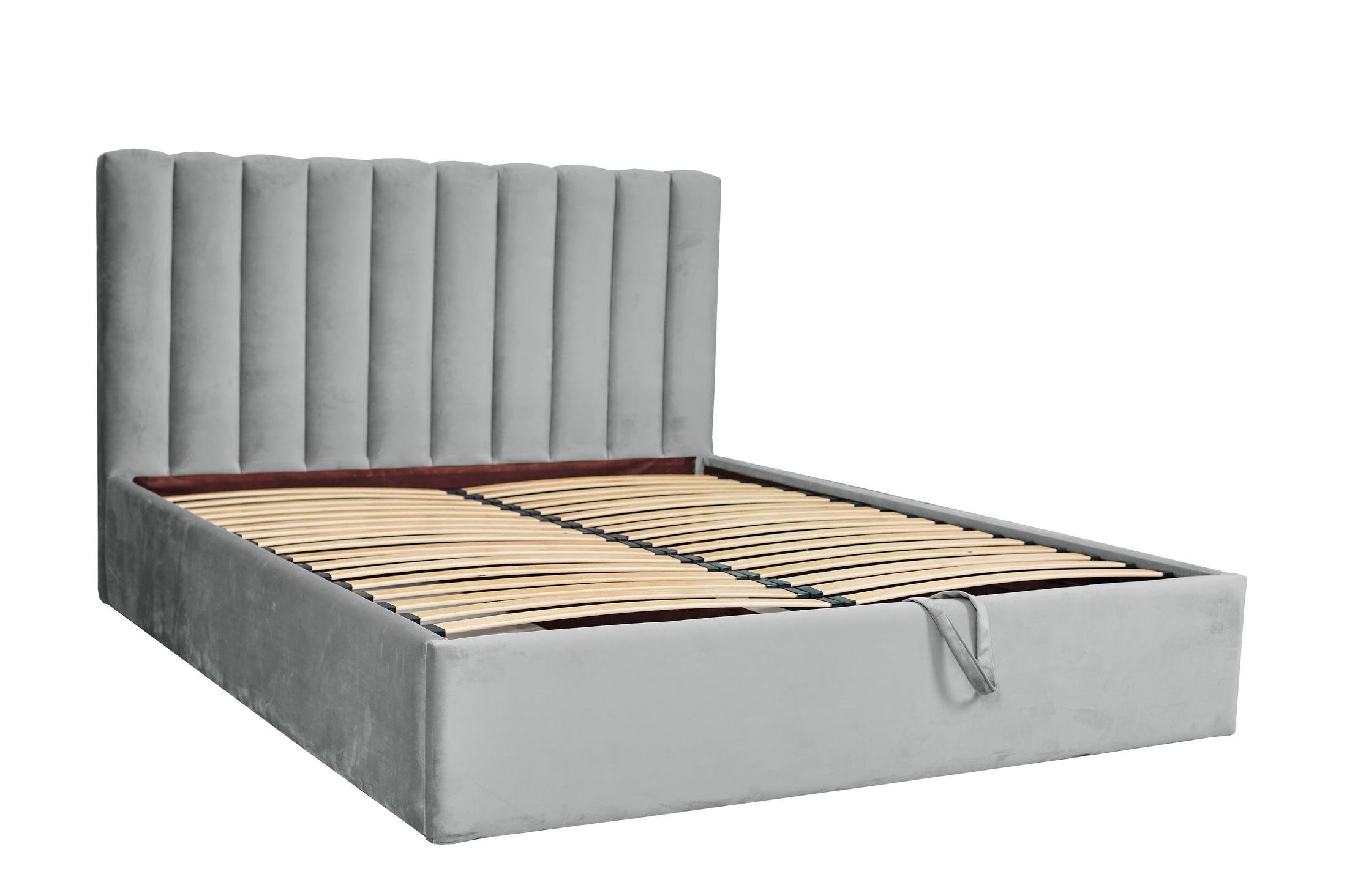 Кровать Suenos Ondulado с подъемным механизмом 160х200 см Lili 94 Серый (334100111-94) - фото 2