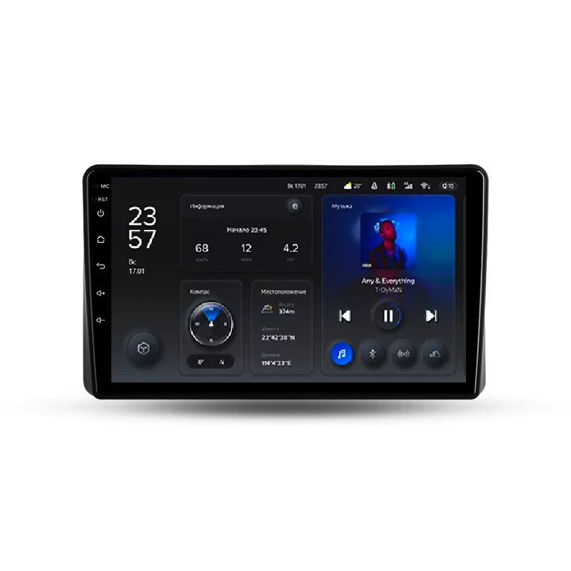 Автомагнитола штатная Teyes X1 для Nissan Teana J31 2003-2008 Android X1 2/32G Wi-Fi/4G