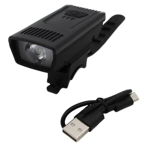 Передний велосипедный фонарь YC-1803-XPE microUSB