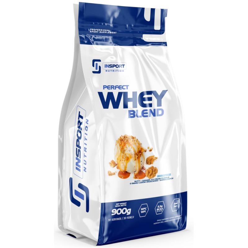 Протеїн Insport Nutrition Perfect Whey Blend Карамельне морозиво 900 г - фото 1