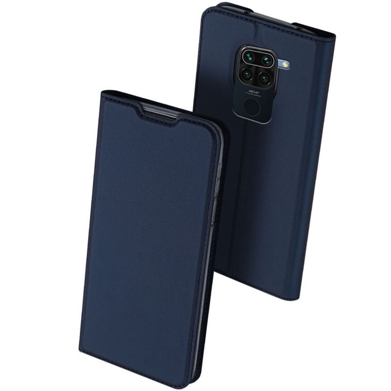 Чохол-книжка Dux Ducis з кишенею для візиток для Xiaomi Redmi Note 9/Redmi 10X Синій - фото 2 Чохол-книжка Dux Ducis з кишенею для візиток для Xiaomi Redmi Note 9/Redmi 10X Синій - фото 2