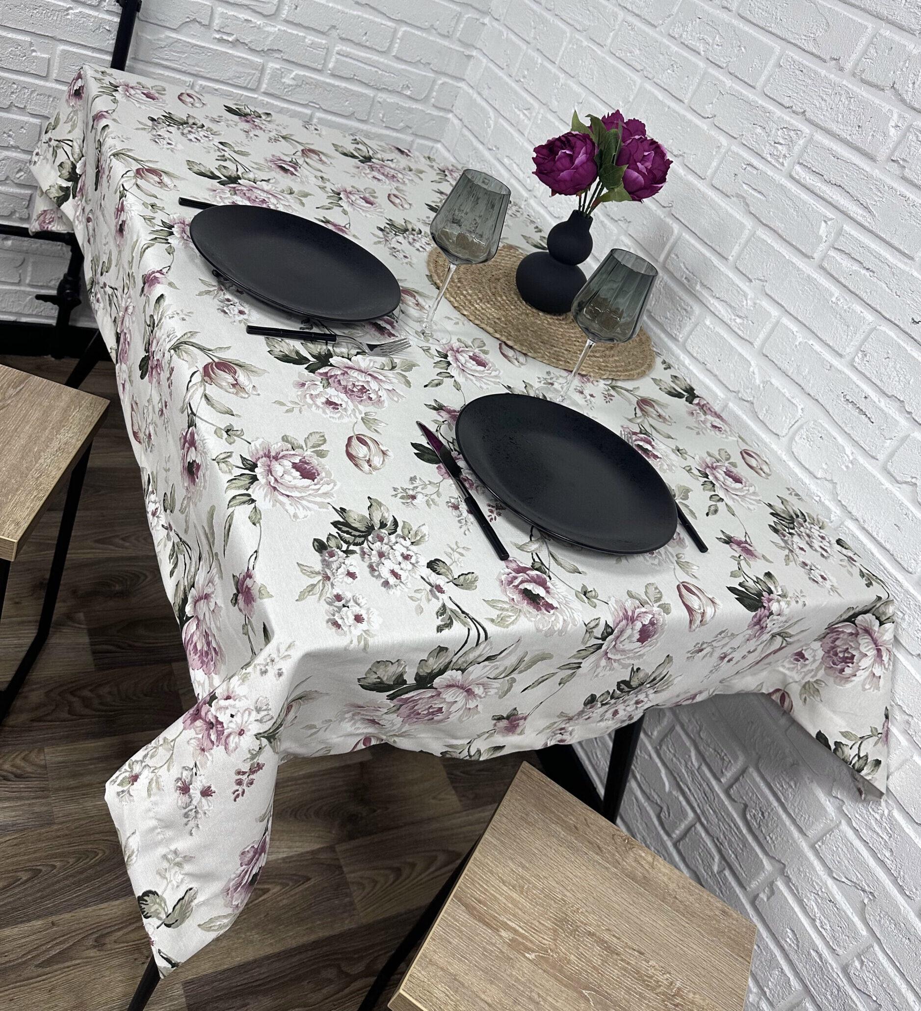 Скатерть Comfort Home Sunflowers водоотталкивающая с тефлоновым покрытием 140x180 см