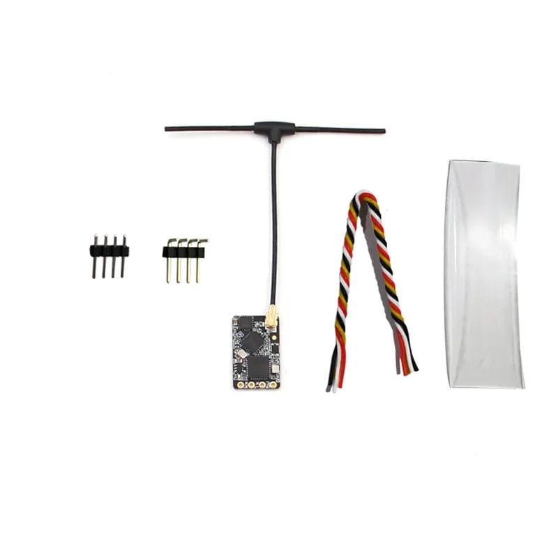 Приемник управления ELRS 2.4GHz BAYCK NANO ESP8285+SX1281 и T-антенна для FPV дронов (00-00022285)