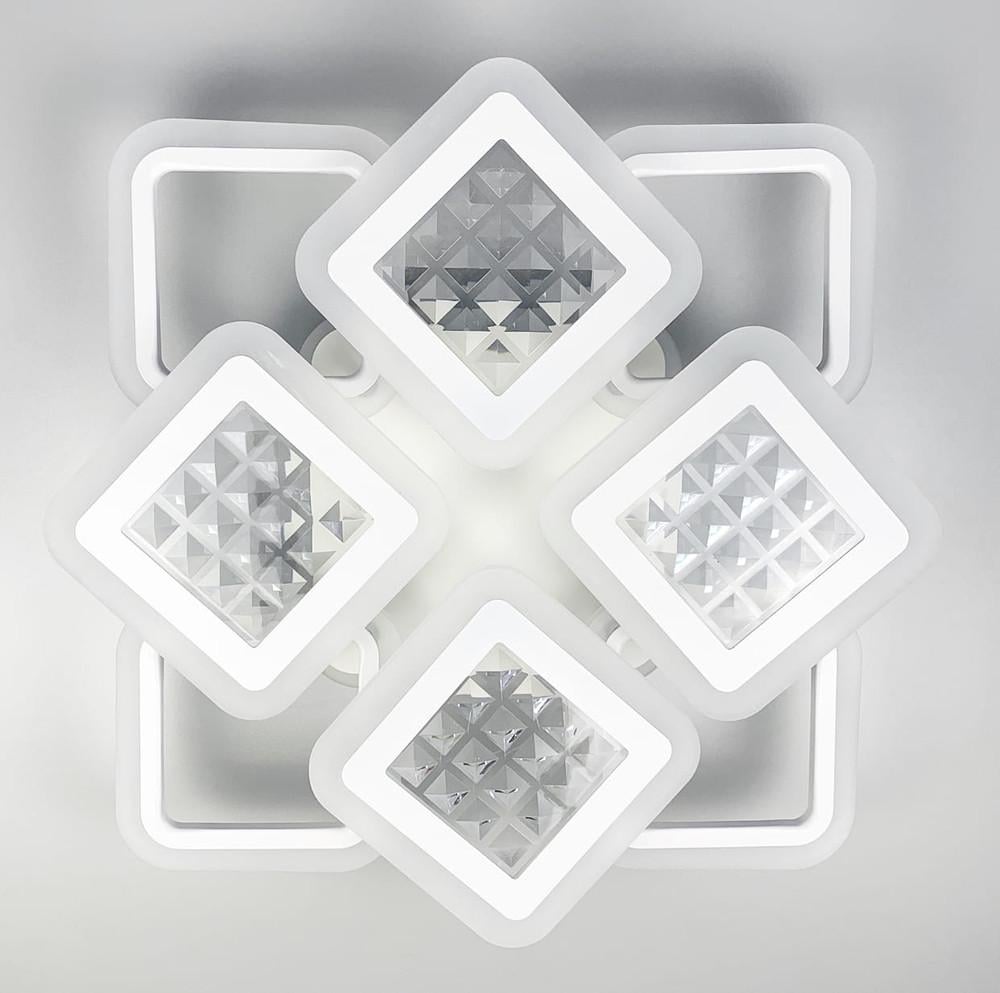 Светильник светодиодный с подсветкой RGB (A 2723/4+4S RGB WT)