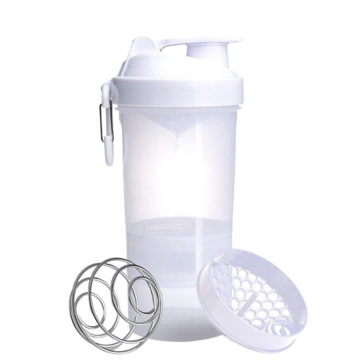 Шейкер спортивний SmartShake 2GO 600 мл Pure White (A-012492)