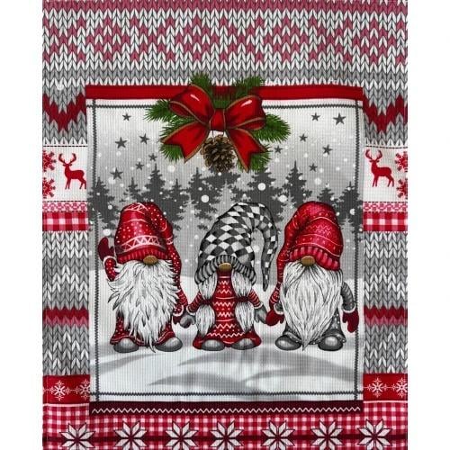 Набір рушників для кухні Luxyart Гном 46х60 см 3 шт. (LQ-912) - фото 4