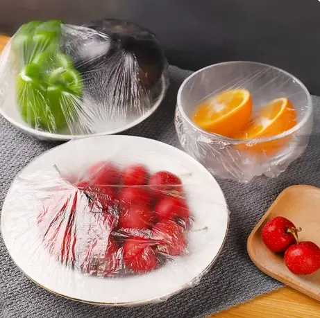 Пакеты на резинке для хранения еды 20 шт. Прозрачный (1870)