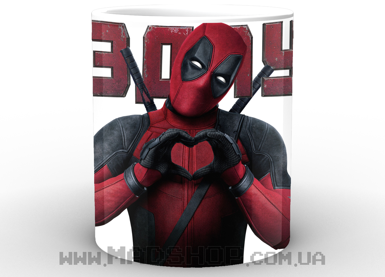 Чашка Gee! Deadpool & heart 02.12 Чашка Gee! Deadpool & heart 02.12