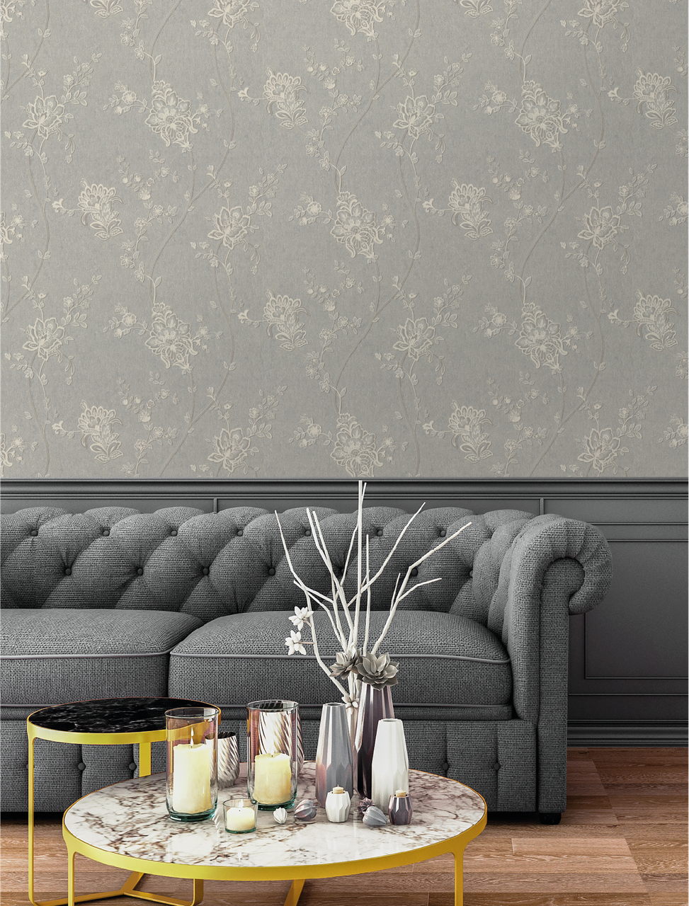 Шпалери універсальні LS миючі 10,05х1,06 м Сіро-капучиновий (7-1572) - фото 4 Шпалери універсальні LS миючі 10,05х1,06 м Сіро-капучиновий (7-1572) - фото 4