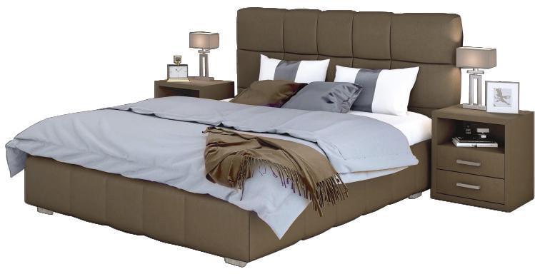 Кровать HF Престиж 180х200 см Allure Chocolate (HF1431) Кровать HF Престиж 180х200 см Allure Chocolate (HF1431)