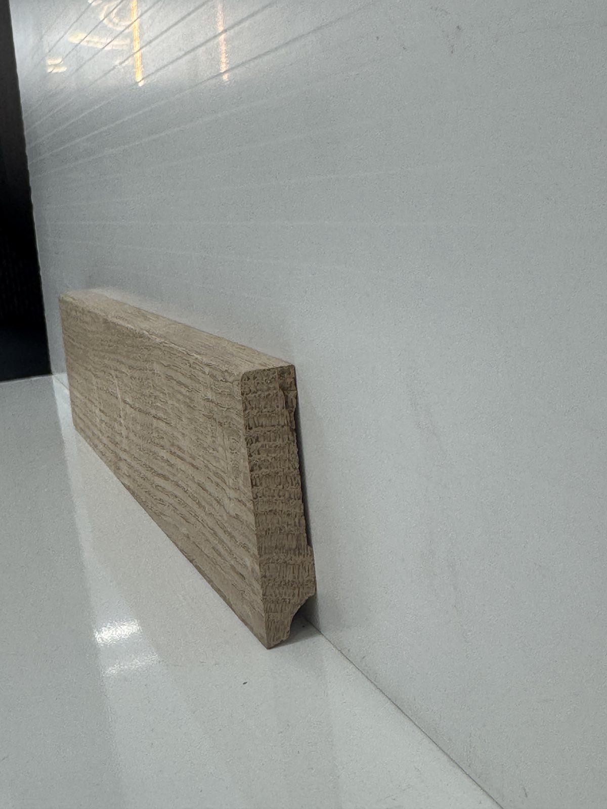 Плінтус дерев'яний із дуба Елеганс під фарбування 58х12 мм (29954666) - фото 5 Плінтус дерев'яний із дуба Елеганс під фарбування 58х12 мм (29954666) - фото 5