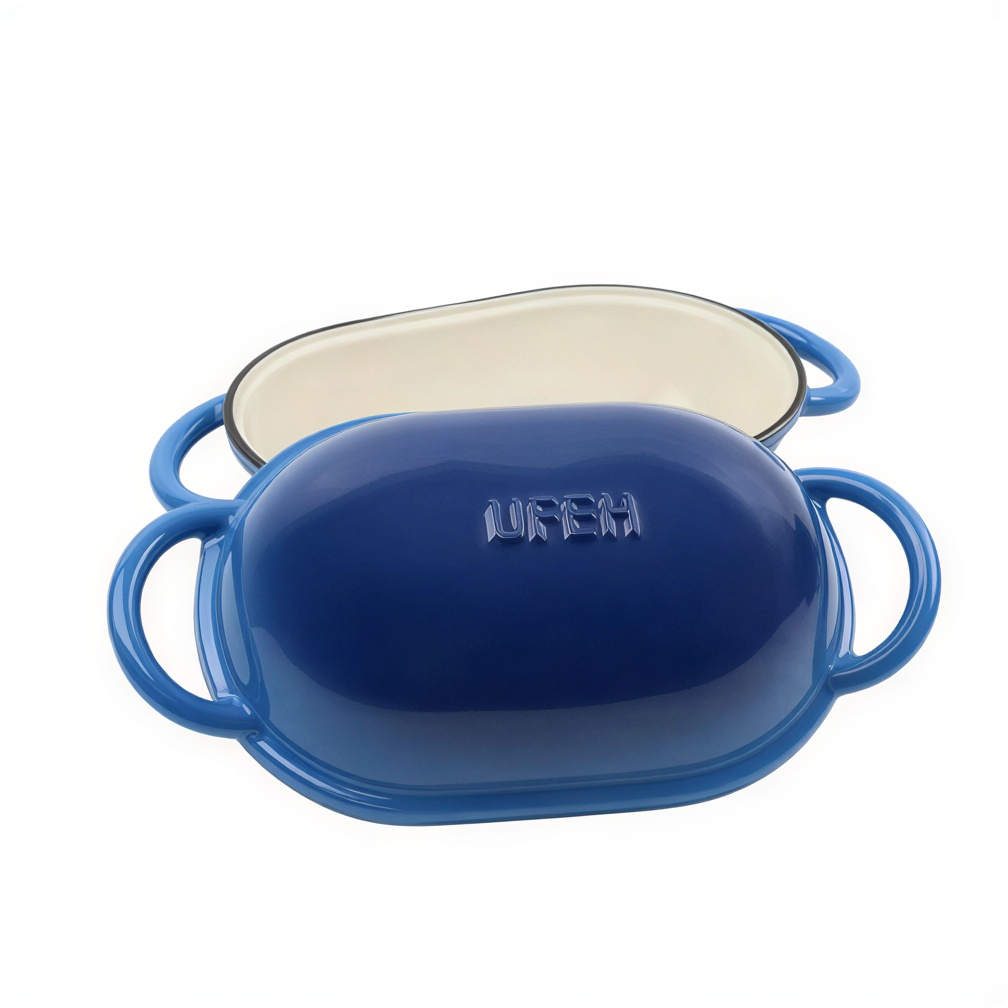 Форма для выпекания хлеба с крышкой 25х17х15 см Синий (HP-1-23)