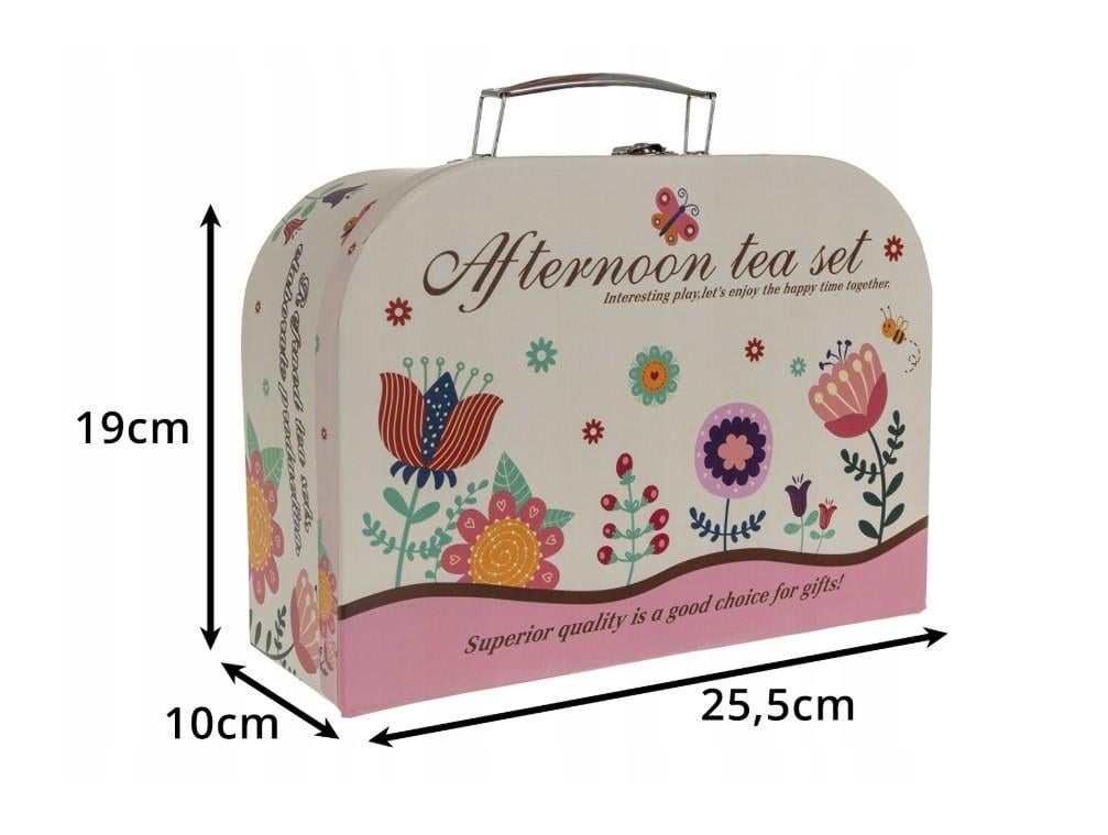 Набор детский для чаепития в чемодане - фото 5 Набор детский для чаепития в чемодане - фото 5
