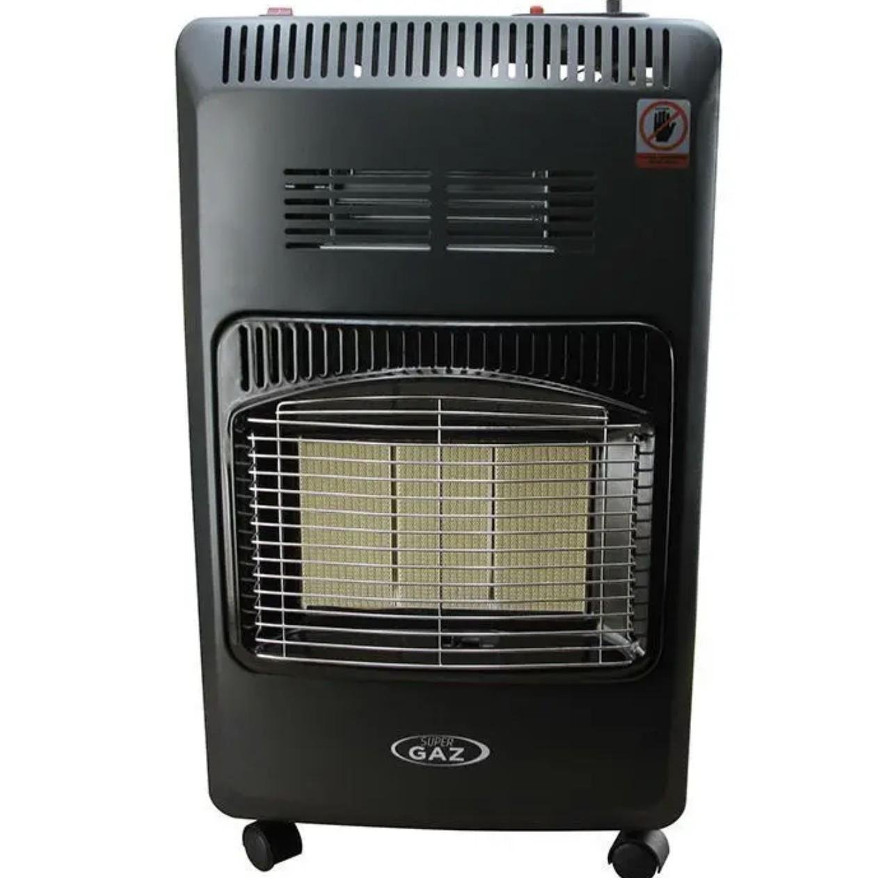 Обогреватель газовый Super Gaz KH10 Turbo с вентилятором Серый (30470458)