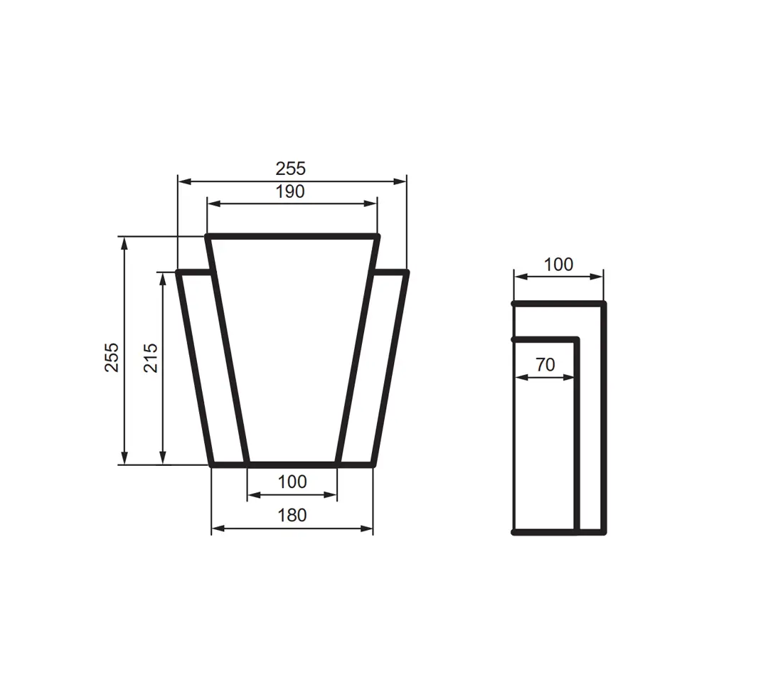 Замок фасадний Prestige Decor ZC 102 (2328777885) - фото 2 Замок фасадний Prestige Decor ZC 102 (2328777885) - фото 2