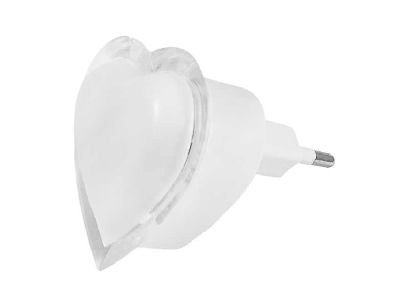 Ночник Lemanso NL135 Сердце 3 LED RGB (7435)