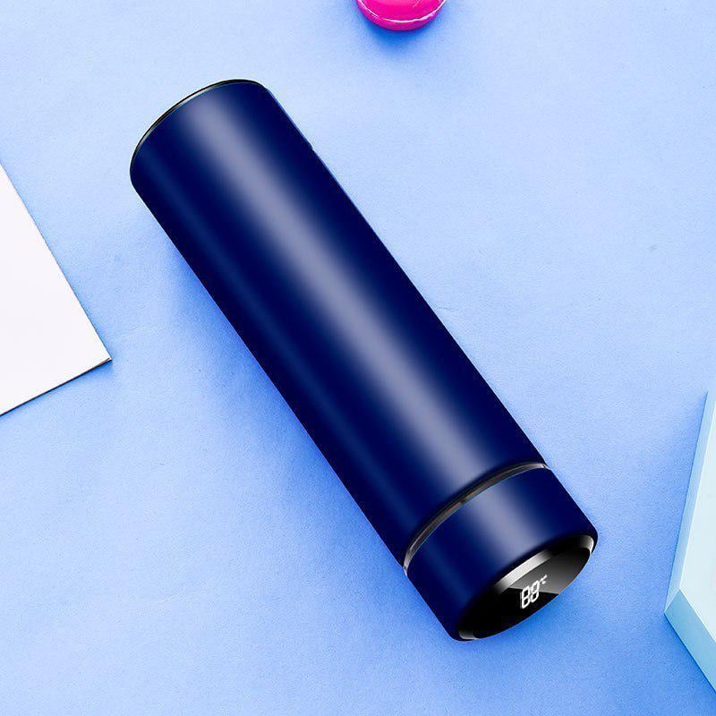 Термос розумний з датчиком температури 500 мл Синій (111229)