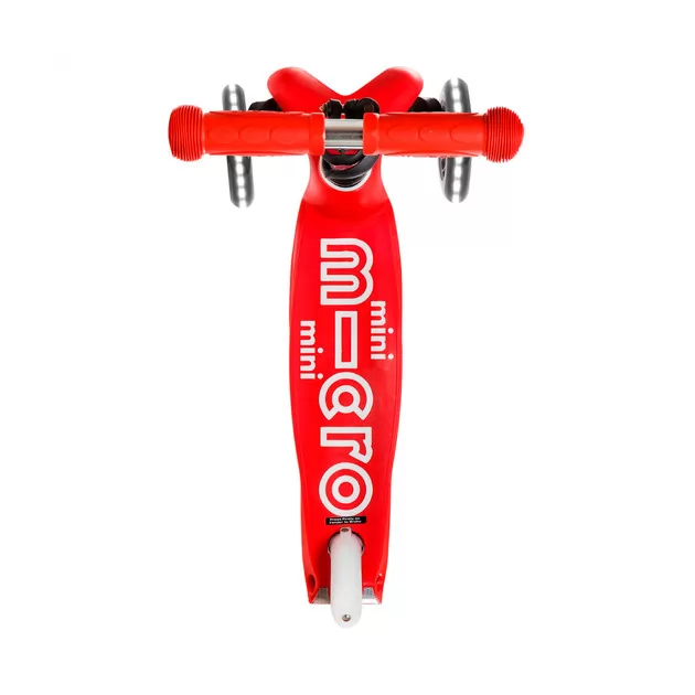 Самокат MICRO Mini Deluxe LED Красный (MMD052) - фото 5