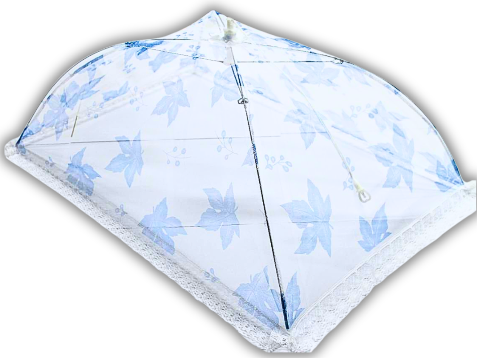 Антимоскитная сетка на стол для защиты еды прямоугольная 30х85 см. Листок Синий (26567969) Антимоскитная сетка на стол для защиты еды прямоугольная 30х85 см. Листок Синий (26567969)