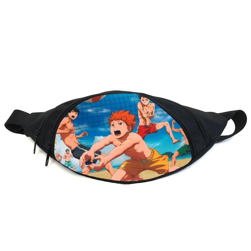 Поясная сумка-бананка Haikyuu GB H 07 Черный (2127522825) Поясная сумка-бананка Haikyuu GB H 07 Черный (2127522825)