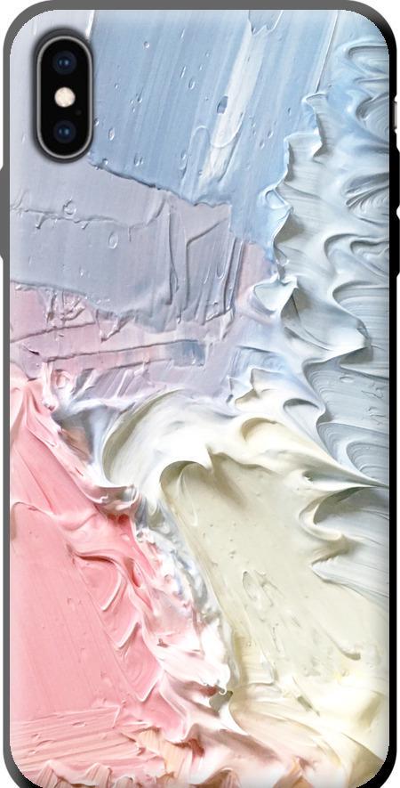 Чехол на iPhone XS Max Пастель v1 (3981b-1557-42517)