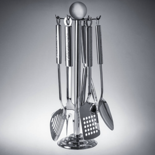 Набір кухонного приладдя Bachmayer BM-2380 на стійці 7 предметів (1676419915)