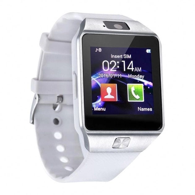 Смарт-годинник Smart Watch DZ09 White (tf4716) - фото 2