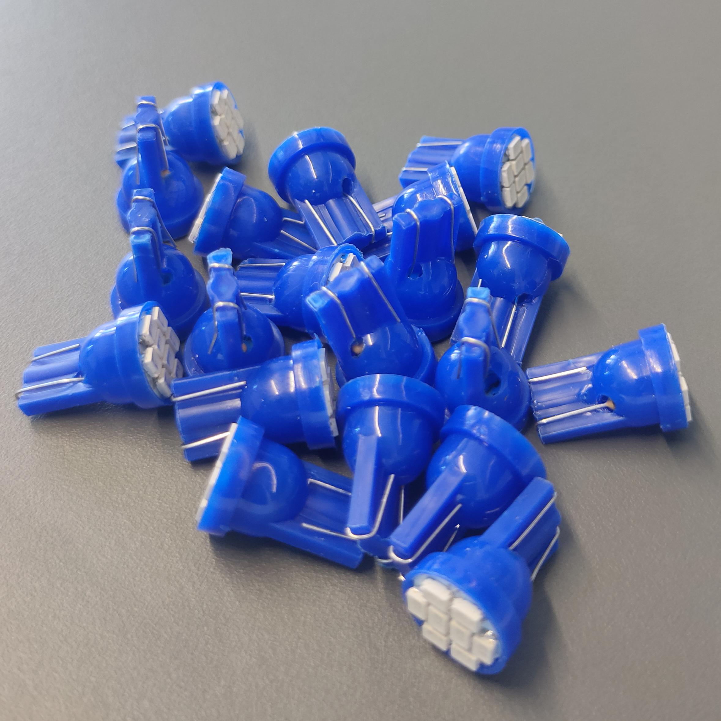 Автолампа T10 W5W W2,1x9,5d 8smd 1206 LED Синий (467STORE3) - фото 3 Автолампа T10 W5W W2,1x9,5d 8smd 1206 LED Синий (467STORE3) - фото 3