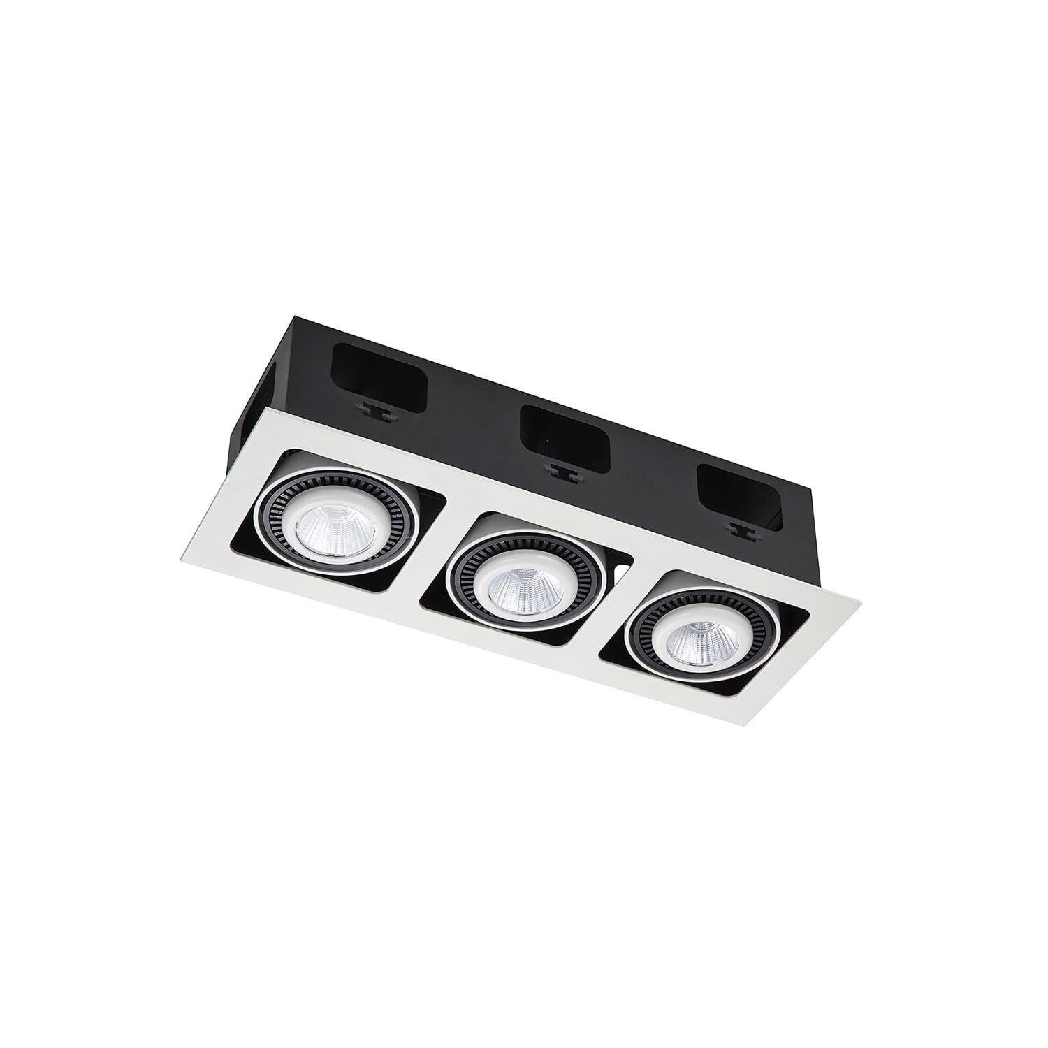 Светильник точечный RGL7115-3 3x12 W WH+BK 4000K (9318840)