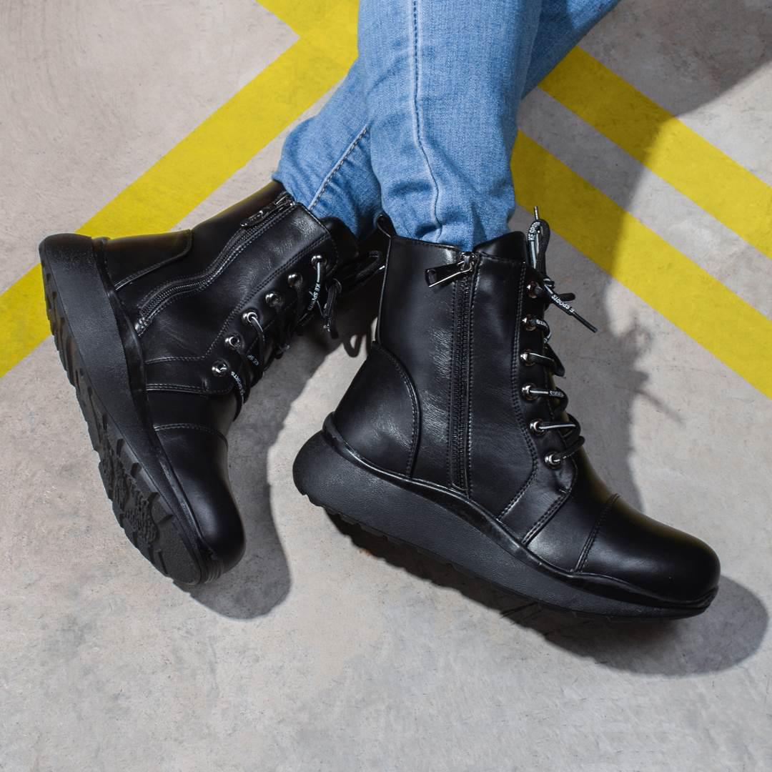 Ботинки женские зимние высокие 324661 р. 39 24,5 см