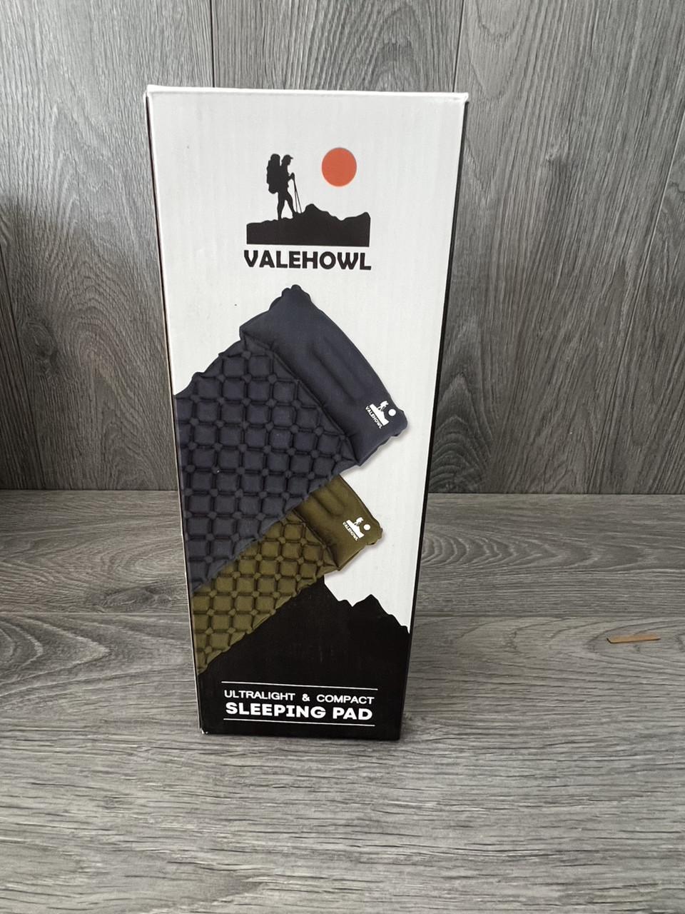 Коврик надувной VALEHOWL с помпой и подушкой кемпинг 800 г